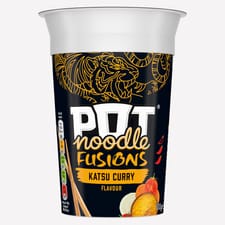 Pot Noodle Fusions Instant Snack Katsu Curry 100g