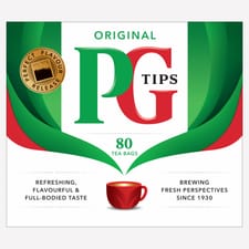 PG Tips 80 Original Tea Bags 232g