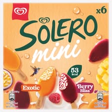 Solero Exotic Berry Bliss 6x50ml